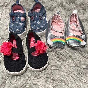 Garanimals Black and Blue Baby Walker Shoes